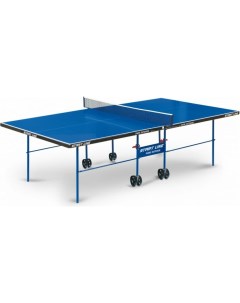 Теннисный стол всепогодный Game Outdoor blue любительский с встроенной сеткой Start line