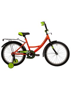 Велосипед 20 хардтейл Vector 2022 количество скоростей 1 рама сталь 12 оранжев Novatrack