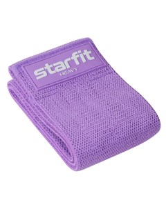 Мини эспандер Es 204 высокая нагрузка текстиль фиолетовый пастель Starfit