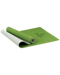 Коврик для йоги 183x61x0 6 см двухцветный цвет зелёный Sangh