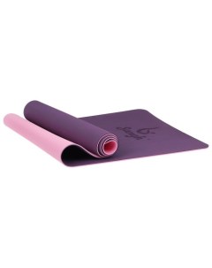 Коврик для йоги 183x61x0 6 см двухцветный цвет фиолетовый Sangh