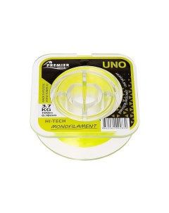 Леска UNO 0 18mm 100m F Yellow Nylon PR U Y 018 100 Premier fishing