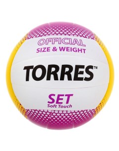 Мяч волейбольный Set арт V30045 р 5 Torres