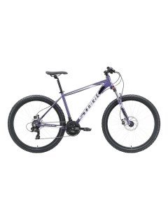 Велосипед Hunter 27 2 HD 2023 18 фиолетовый серый черный Stark