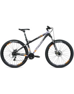 Велосипед 1315 27 5 16 ск 2021 M черный мат серый матовый Format