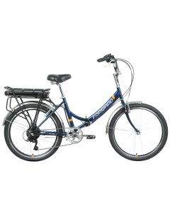 Электровелосипед Riviera 24 E 250 2022 16 темно синий Forward
