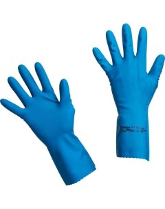 Перчатки латексные MultiPurpose синие размер 7 S 1 пара 100752 10 уп Vileda
