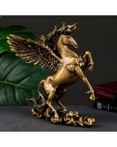 Фигура Пегас темное золото 25х17х28см Хорошие сувениры