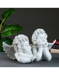Фигура Два задумчивых ангела 44х25см Хорошие сувениры