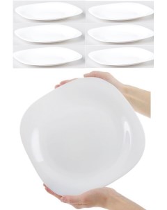 Набор тарелок тарелка десертная Нью Карин 19 см 6 штук Luminarc
