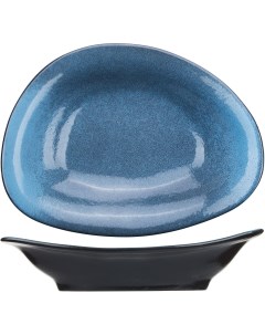 Тарелка фарфоровая для кухни сервировки стола Борисовская керамика