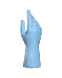 Перчатки латексные Vital Eco 117 хлопчатобумажное напыление р 10 XL синие Mapa