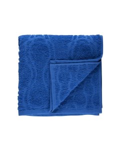 Полотенце DM Текстиль Opticum 50 х 90 см махровое синее Дм текстиль