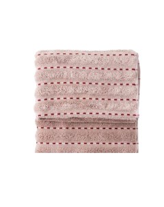 Полотенце DM Текстиль Cleanelly Crema 70 х 140 см махровое пудрово красное Дм текстиль