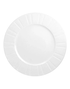 Тарелка десертная Oktawa 21 см белая Cmielow