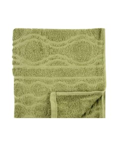 Полотенце DM Текстиль Opticum 70 х 130 см махровое зеленое Дм текстиль