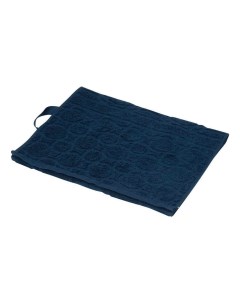 Полотенце DM Текстиль Opticum 30 х 70 см махровое синее Дм текстиль