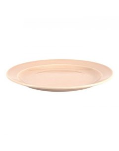 Тарелка для вторых блюд Принц 20 см розовая Башкирский фарфор
