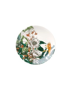 Тарелка закусочная Тропические цветы 19см фарфор MW413 II0089_ Maxwell & williams