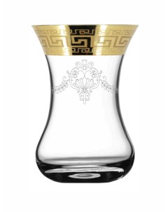 Подарочный набор турецких стаканов Армуды БАРОККО 125 мл 6шт Promsiz