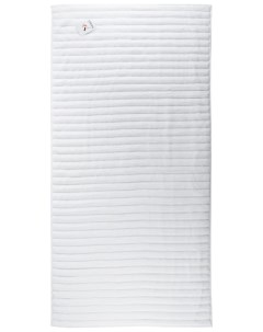 Полотенце банное Waves белого цвета Essential 70х140 Tkano