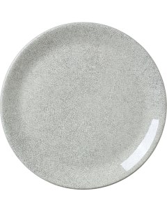Тарелка мелкая Инк Грэй 20 2 см серый фарфор 17610567 Steelite