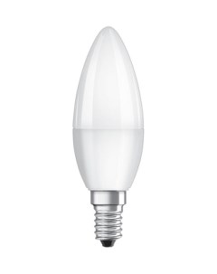 Лампа накаливания Classic B FR 40W цоколь E14 свеча матовая теплый свет Osram