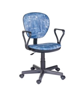 Кресло офисное ГРЕТТА синий джинс Т 18 А Olss