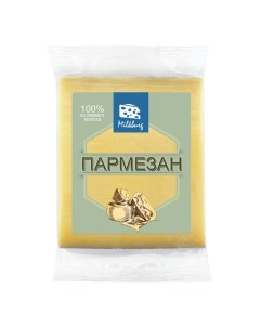 Сыр твердый Milkburg Пармезан 45 БЗМЖ 150 г Nobrand
