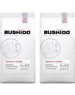 Кофе молотый Specialty Coffee Ethiopia Yirgacheffe 227 г х 2 шт Bushido