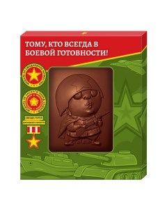 Шоколад фигурный Панно Воин 55 г Ацтек