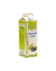 Йогурт питьевой чернослив злаки 2 450 мл Молочный мир