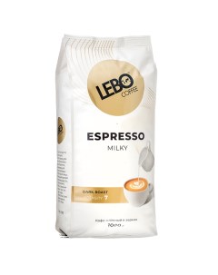 Кофе Espresso Milky молотый 230 г Lebo
