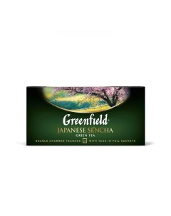 Чай зеленый Japanese Sencha 25x2 г Greenfield
