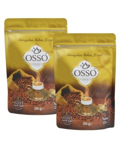 Кофе молотый OSSO Османский 2 шт по 200 г Osso fashion