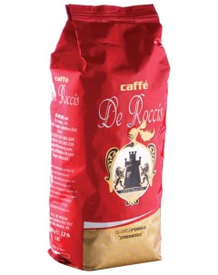 Кофе rossa зерновой 500 г De roccis