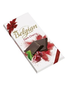 Шоколад The темный со вкусом вишни 100 г Belgian