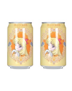 Напиток газированный Манго Sailor Moon 2 шт по 330 мл Ocean bomb