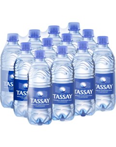 Вода природная газированная 0 5 л х 12 шт Tassay
