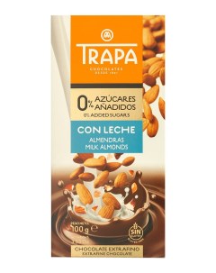 Шоколад молочный с фундуком 100 г Trapa
