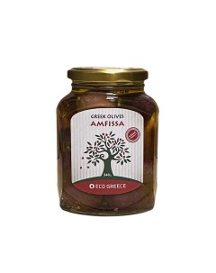 Оливки Амфисса XL в оливковом масле 340г Ecogreece