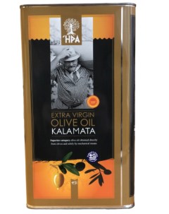 Натуральное Оливковое масло Extra Virgin Olive Oil KALAMATA нерафинированное 5л Hpa kalamata
