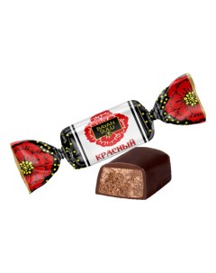 Конфеты шоколадные Красный с карамельной крошкой 1 кг Баян сулу