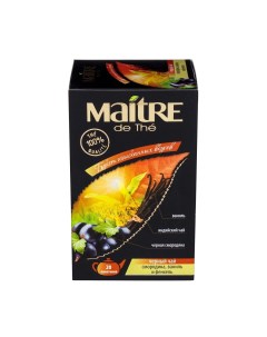 Чай черный в пакетиках букет изысканных вкусов 20 2 г Maitre