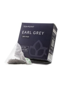 Черный чай с бергамотом Эрл Грей 20 пирамидок Tea point