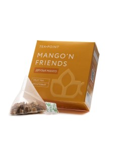 Фруктовый чай Друзья Манго 15 пирамидок Tea point