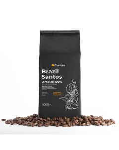 Кофе зерновой арабика 100 1 кг Evenso