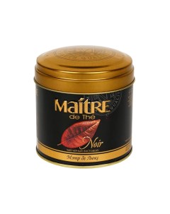 Чай черный de the мэтр де люкс 100 г Maitre