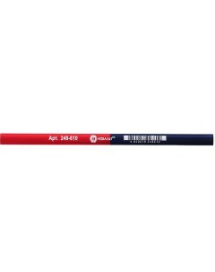 Строительный карандаш 2 хцветный красный синий 180 мм 1 шт 248 610 Кобальт