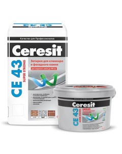 Затирка для плитки Ce 43 Super Strong Ceresit